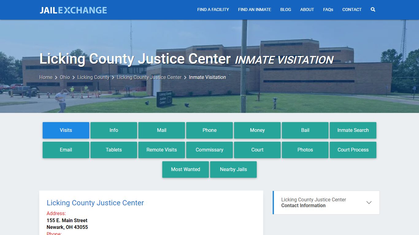 Inmate Visitation - Licking County Justice Center, OH - Jail Exchange