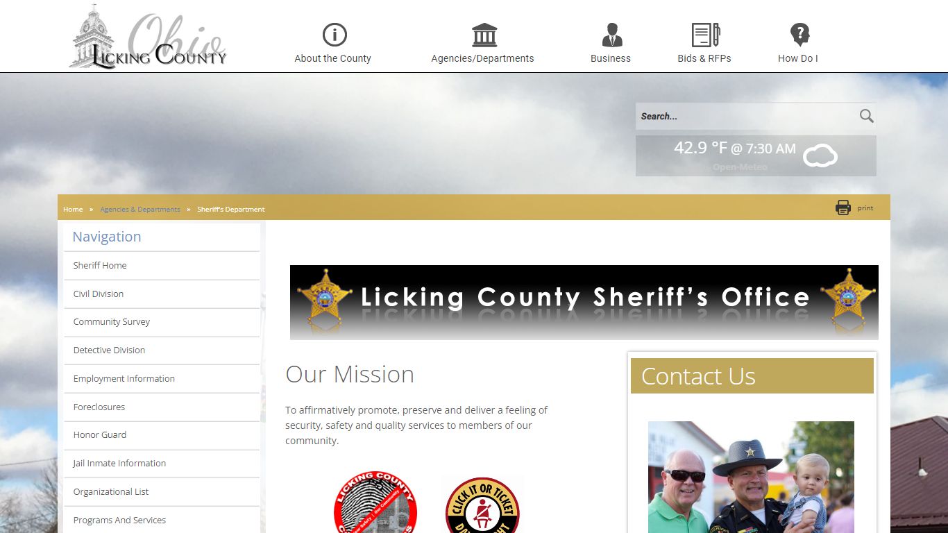 Licking County - Sheriff's Department